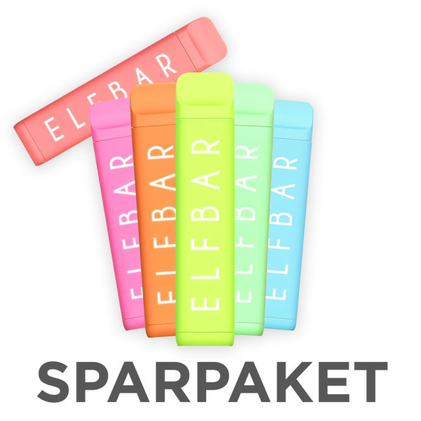 ELFBAR NC600 - Sparpaket - 6 Sorten