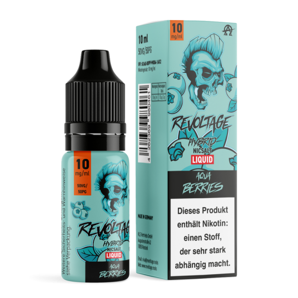 Revoltage - Aqua Berries - 10ml Nikotinsalz Liquid