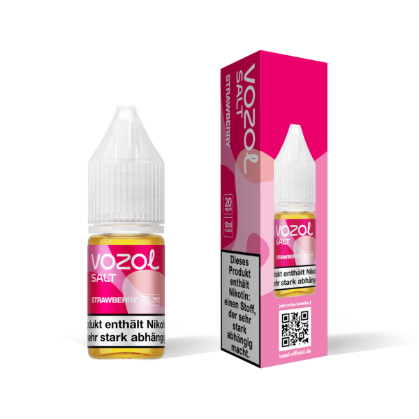 Vozol Liquid - Strawberry - 10ml Nikotinsalzliquid