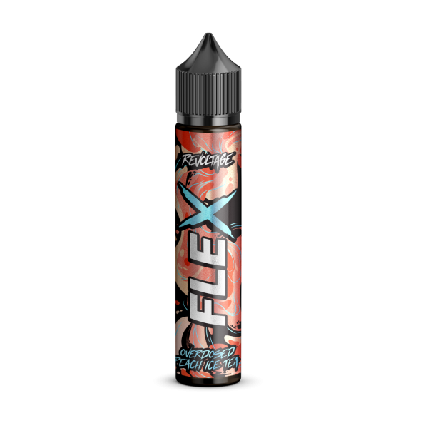 Revoltage FLEX Overdosed - Peach Ice Tea - 10ml Aroma