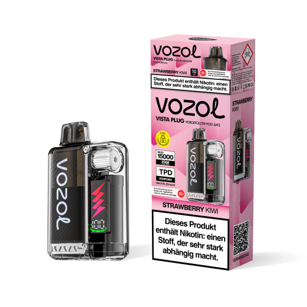 Vozol Vista Plug Starterkit - Strawberry Kiwi - 20mg Nikotin