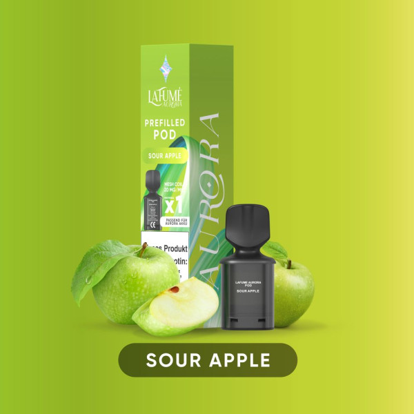 Lafume Aurora Pod - Sour Apple 20mg Nikotin