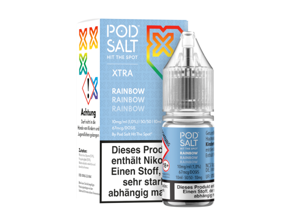 Pod Salt XTRA - Rainbow - Nikotinsalz Liquid