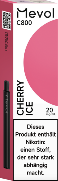 Mevol C800 - Cherry Ice - 20mg Nikotingehalt