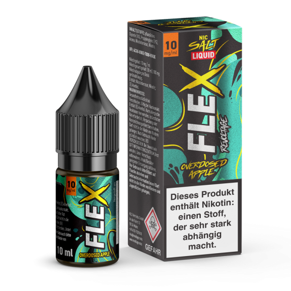 Revoltage Flex Overdosed - Apple - Nikotinsalz Liquid