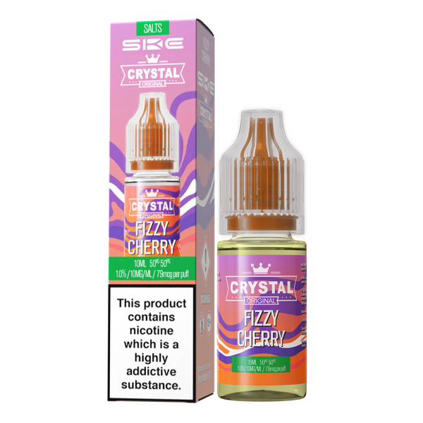 SKE Crystal Liquid - Fizzy Cherry - 10ml Nikotinsalzliquid